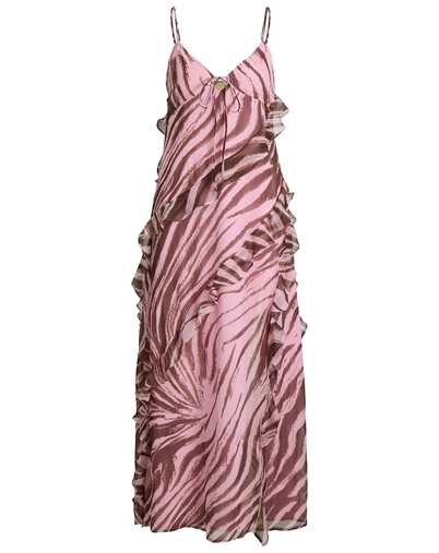 JJXX - JXEmilia Chiffon Long Kjole - Prism Pink